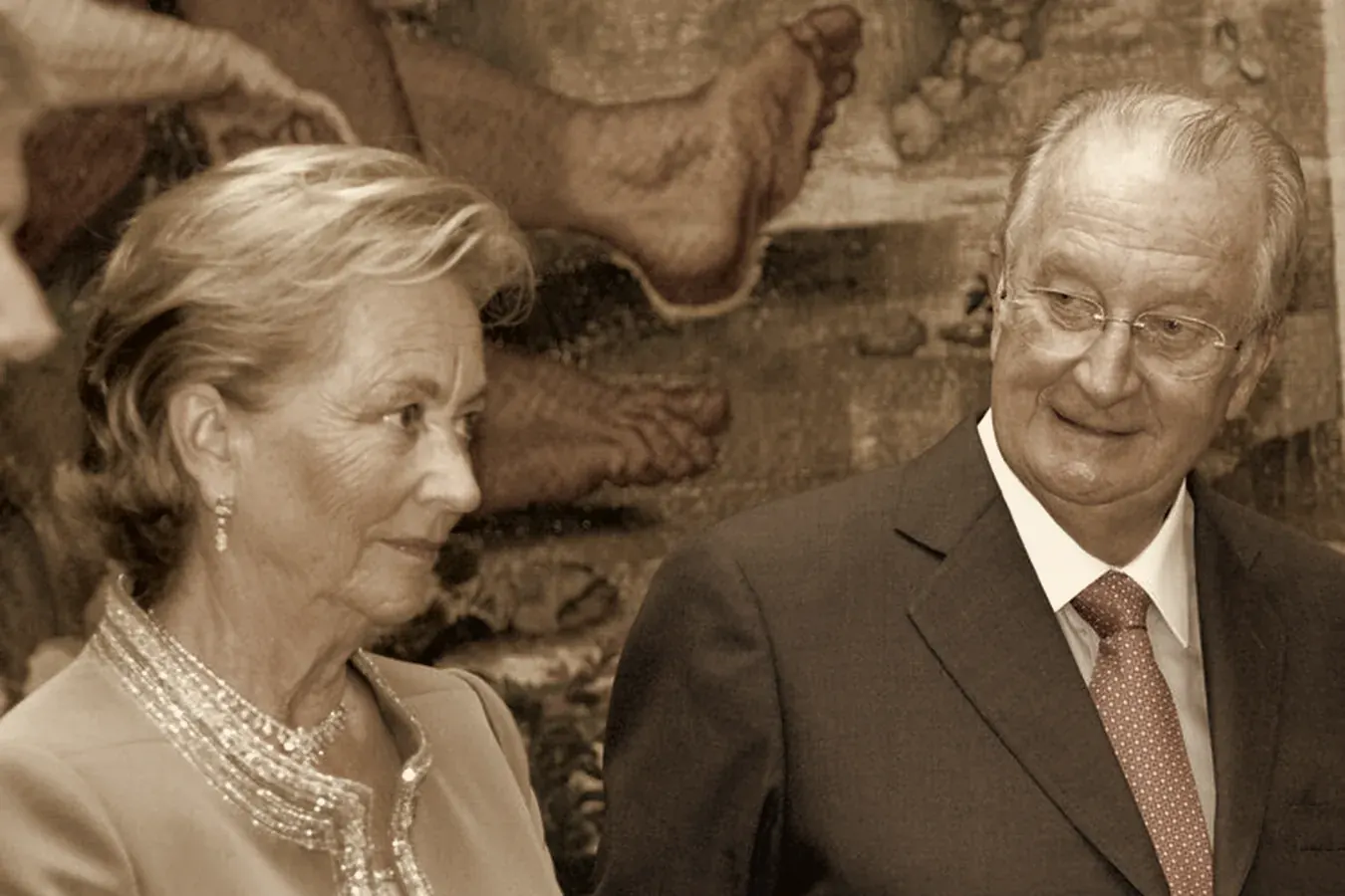 Königin Paola und König Albert II. von Belgien, 2010